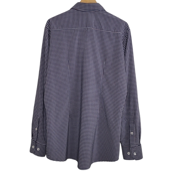 Mizzen+Main Leeward Men's Plaid Long Sleeve Button Down Dress Shirt Size XL - Picture 2 of 12